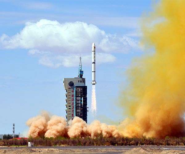 China launches multiple satellites