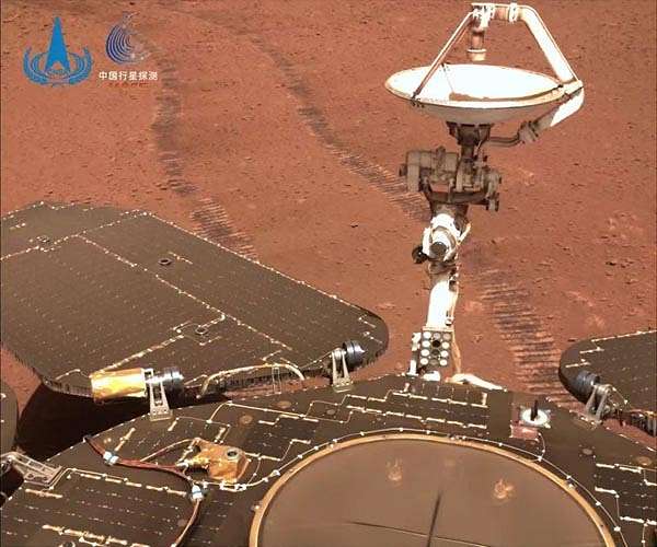 China's Zhurong rover switches to dormant mode in severe Martian dust storm