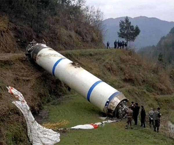 Tech advance helps control descent of rocket debris