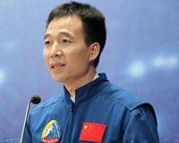 Space will see Communist loyalty: Chinese astronaut