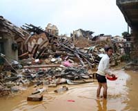 Death toll from China storms rises to at least 20
