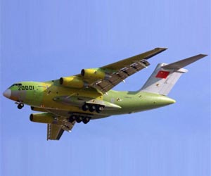 Chinese military plane boosts global reach