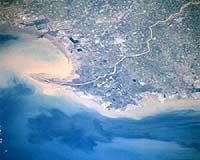Yellow River Delta Being Eroded Away