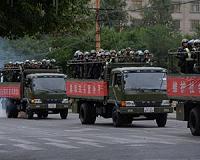 China sees happy minorities and terrorists in Xinjiang