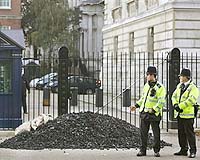 Protestors Give Britain's Blair Unexpected Coal Delivery