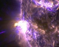 NASA Captures Images of a Late Summer Flare