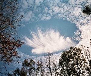 Mysterious Clouds Produced When Aircraft Inadvertently Cause Rain Or Snow