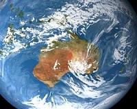 Ocean winds keep Antarctica cold, Australia dry