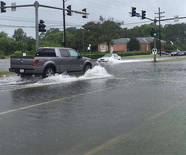 In coastal communities, sea level rise may leave some isolated