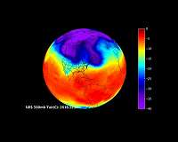 A look at the US cold snap from NASA infrared imagery