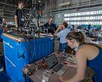 University Students Mine for Water at NASA's Mars Ice Challenge