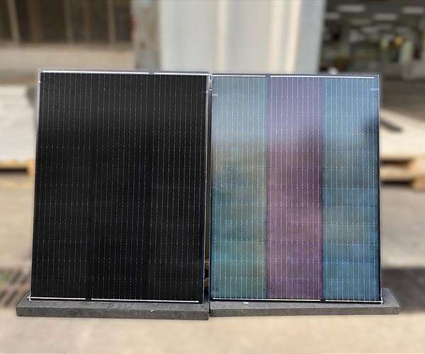 Colorful solar panels could make the technology more attractive