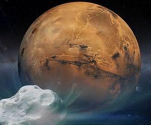 Collision Course? A Comet Heads for Mars