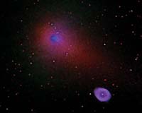 Crack-Up Comet Emitting X-Rays
