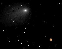 Close Encounters: Comet Siding Spring Seen Next to Mars
