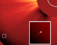 SOHO Sees Its 750th Comet