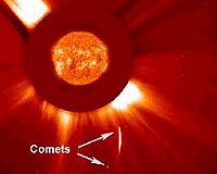 Headless Comets Survive Plunge Through Sun's Atmosphere