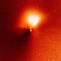 Evidence For More Dust Than Ice In Comets