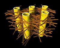Nanostructures under stress make teeth crack resistant