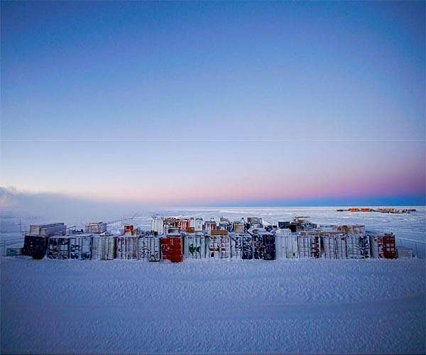 Isolate in Antarctica, for science