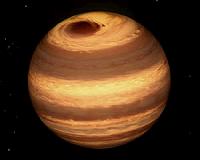 NASA telescopes detect Jupiter-like storm on small star