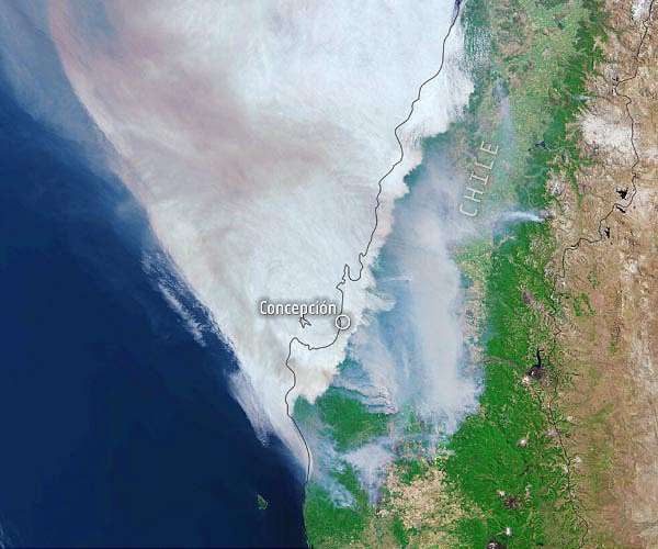 Chile battles raging wildfires