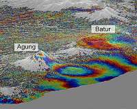Copernicus Sentinel-1 reveals shared plumbing led to Agung awakening