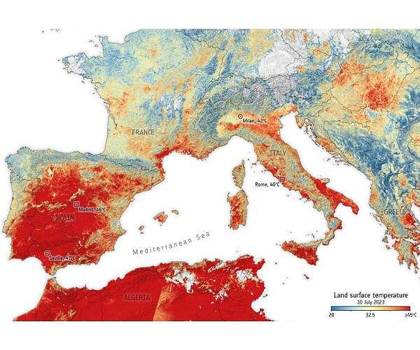 Europe, US heatwaves 'virtually impossible' without climate change
