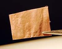 Unique Porous Copper Structure Enables New Generation Of Military Micro-Detonators