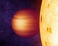 A hot Jupiter with unusual winds
