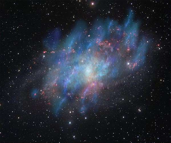 VLA finds cosmic rays driving galaxy's winds