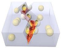 Color-changing indicators highlight microscopic damage