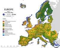 Satellite images show Europe facing droughts