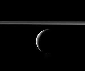 The Rings of Saturn and Enceladus