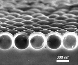 Nanoshell whispering galleries improve thin solar panels