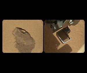 First scoop of Mars soil contains 2 percent water: study