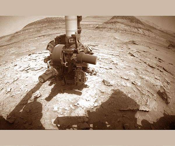 Leaving the Amapari Drill Site: Sol 3687