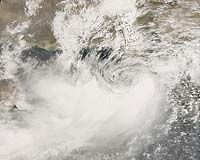 Climate link with killer cyclones spurs fierce scientific debate