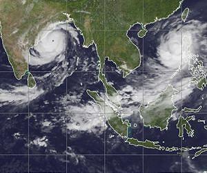 Cyclone, hurricane, typhoon: different names, same phenomenon