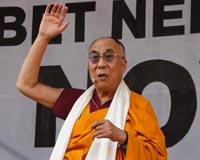 China denies Tibet support for Dalai Lama