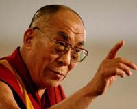 Dalai Lama calls for dealing firmly with China