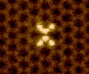 ORNL microscopy uncovers dancing silicon atoms in graphene