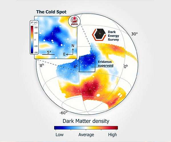 Understanding the cold spot in the cosmic microwave background