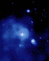 Motions In Nearby Galaxy Cluster Reveal Presence Of Hidden Superstructure