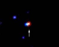 First Image and Spectrum of a Dark Matter Object