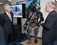 Pentagon scientists show off life-size robot