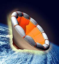Inflatable Re-entry Shield Ready For Space Test