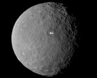 Bright lights on dwarf planet perplex NASA as probe nears