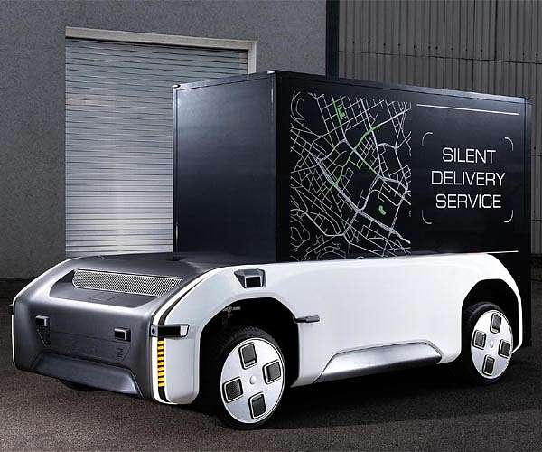 The first prototype of the futuristic U-Shift vehicle concept makes its debut