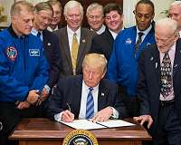 Trump issues Executive Order supporting Space Resources utlization